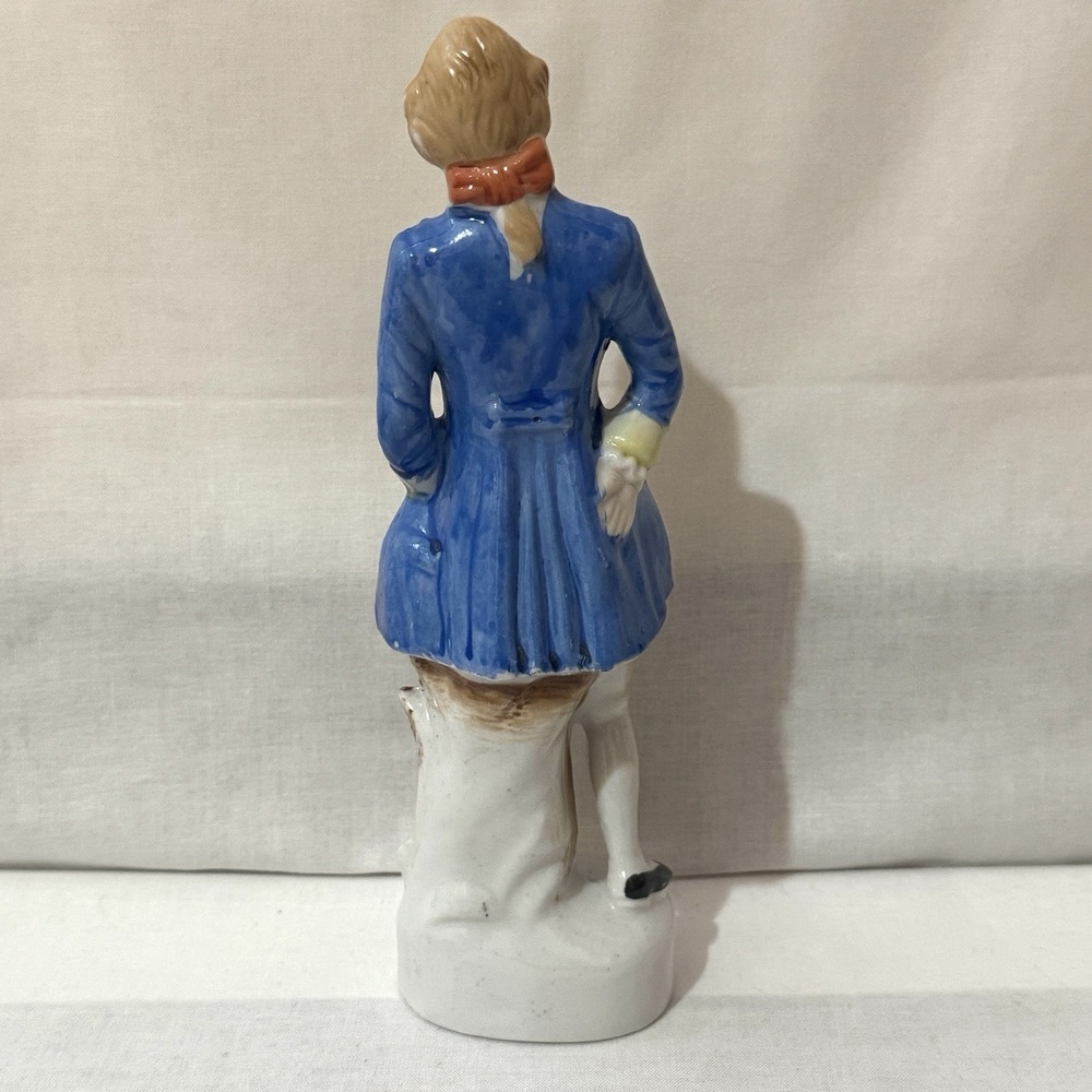 Vintage 1970's Occupied Colonial Man 10" Made In Japan Hand Painted Figurine - Picture 5 of 8